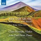 Clare/Elkins,John Paul Howick CD British Music For Violin And P