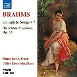 Simon/Eisenlohr,Ulrich Bode CD Brahms: 15 Romanzen Aus Die Schöne Magelone