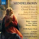 Juliane/Bittner,Manfred/ Banse CD Mendelssohn: Sämtliche Geistlichen Chorwerke Vol.