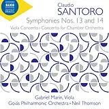 Goiás Philharmonic Orchestra/M CD Santoro: Sinfonien Nr. 13 + 14/Konzerte
