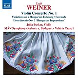 Andor Bura Kovacs and his Gyps CD Weiner: Violinkonzert Nr. 1