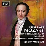 Robert Markham CD F.X. Mozart: Klaviersonate In G-Dur/Variationen/Ru