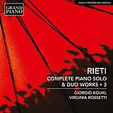 Giorgio/Rossetti,Virgini Koukl CD Rieti: Sämtliche Werke Für Klavier Solo & Duo,Vol.