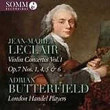 Adrian/London Hand Butterfield CD Leclair: Violinkonzerte Vol. 1 (Op. 7 Nr. 1,4,5 &