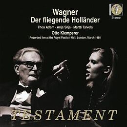 Adam/Silja/Talvela/Klemperer/BBC Chorus CD Der Fliegende Holländer