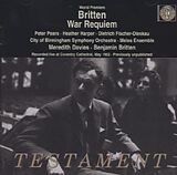 Britten/CBSO/Fischer-Dieskau/Pears/Harper/+ CD War Requiem (Aufnahme der Uraufführung 1962)