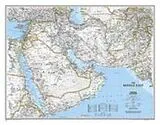 (Land)Karte National Geographic Middle East Wall Map - Classic (30.25 X 23.5 In) von National Geographic Maps
