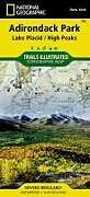 Carte (de géographie) Lake Placid, High Peaks: Adirondack Park Map de National Geographic Maps