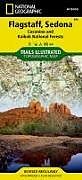 Carte (de géographie) Flagstaff, Sedona Map [Coconino and Kaibab National Forests] de National Geographic Maps