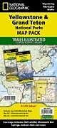 Carte (de géographie) Yellowstone and Grand Teton National Parks [Map Pack Bundle] de National Geographic Maps