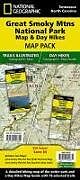 Carte (de géographie) Great Smoky Mountains Day Hikes and National Park Map [Map Pack Bundle] de National Geographic Maps