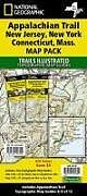 Carte (de géographie) Appalachian Trail: New Jersey, New York, Connecticut, Massachusetts [map Pack Bundle] de National Geographic Maps