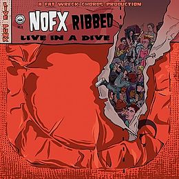 NOFX Vinyl Ribbed - Live In A Dive