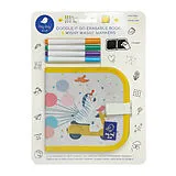 Mini-Malbuch Zebra mit 4 Wishy Washy Stiften Spiel