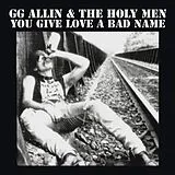 Gg Allin Vinyl You Give Love A Bad Name (ltd Blood Moon,Indies O