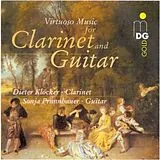 Dieter Klöcker (Klarinette) CD Virtuose Musik Für Klarinette & Gitarre