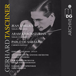 Gerhard Taschner (Violine) CD Violinkonzerte/Carmen Fantasie