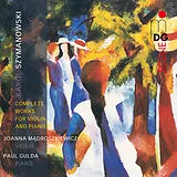Joanna/Gulda,Pa Madroszkiewicz CD Sämtliche Werke Für Violine Und Klavier (Ga)