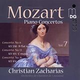 Christian/OCLS Zacharias SACD Hybrid Klavierkonzerte Vol.7 13/Kv 415+16/Kv 451+6/Kv 238