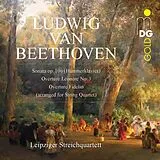 Leipziger Streichquartett CD Sonate Op.106/Ouvertüre Leonore+Fidelio