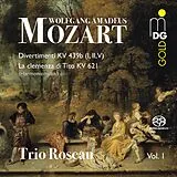 Trio Roseau SACD Hybrid Divertimenti Kv 439b (I,Ii,V) La Clemenza Di Tito