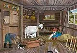 Geissenstall,Puzzle von Lilly Langenegger Spiel