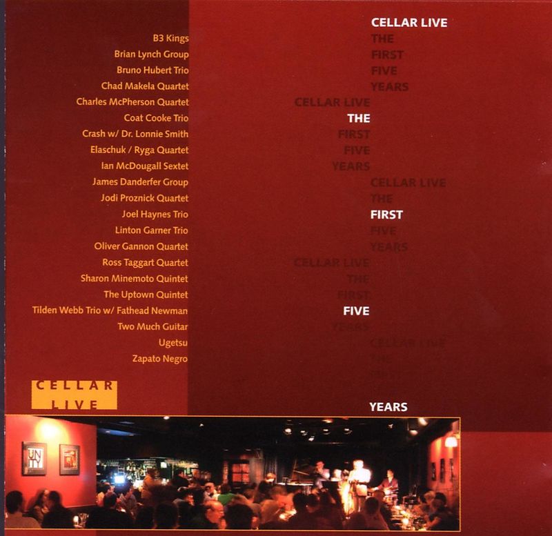Jazz Cellar Live: 5 First Years