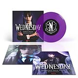 Wednesday Addams Single (analog) Wednesday - Paint It Black/Main Titles (Trans Purp