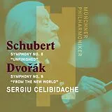 Sergiu/MP Celibidache CD Sinfonie Nr.8"die Unvollendete"/sinfonie Nr.9"aus