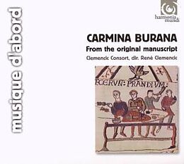 Clemencic Consort CD Carmina Burana
