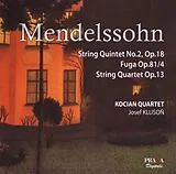 Kocian Quartet Kluson CD String Quartet No. 2 Op.18/fug