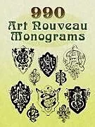 E-Book (epub) 990 Art Nouveau Monograms von Dover