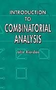 eBook (epub) Introduction to Combinatorial Analysis de John Riordan