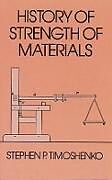 Couverture cartonnée History of Strength of Materials de Stephen P Timoshenko