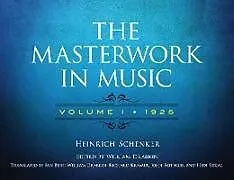 E-Book (epub) The Masterwork in Music: Volume I, 1925 von Heinrich Schenker, Richard Kramer, Hedi Siegel