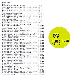 Aphex Twin Vinyl Syro (3lp+Mp3/140g/Gatefold)