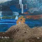Mary Lattimore LP (analog) At The Dam (ltd. Waterfall Vinyl)