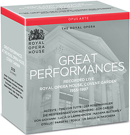 Various CD Great Performances Royal Opera