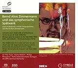 Kontarsky/Tupa/Reckert/Marguer CD B.A.Zimmermann Und Das Symphonische Spätwerk