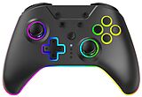 NuRival Light Up Wireless Game Controller - black [NSW] comme un jeu Nintendo Switch, Switch OLED,