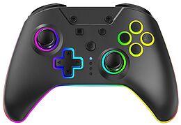 NuRival Light Up Wireless Game Controller - black [NSW] comme un jeu Nintendo Switch, Switch OLED,