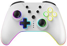 NuRival Light Up Wireless Game Controller - white [NSW] comme un jeu Nintendo Switch, Switch OLED,