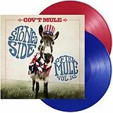 Gov't Mule LP (analog) Stoned Side Of The Mule (transparent Red / Blue