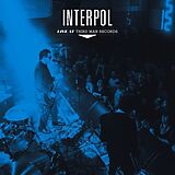 Interpol Vinyl Live At Third Man Records (black Vinyl)