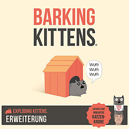 Exploding Kittens - Barking Kittens Spiel