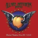 The Allman Brothers Band CD Warner Theatre,Erie,Pa 7-19-05