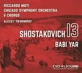 Chicago Symphony Orchestra/Mut CD Shostakovich Symphony No. 13 (Babi Yar)