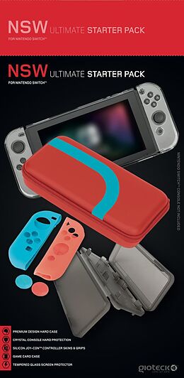Gioteck - Nintendo Switch Essential Starter Pack comme un jeu Nintendo Switch