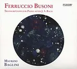 Maurizio Baglini CD Transcriptions For Piano After J.s.bach. Vol. 2