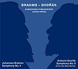 Jakub/Bamberger Symphoni Hrusa CD Brahms Symphony No.4/dvorak Symphony No.9